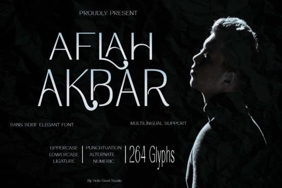 Aflah Akbar Typeface Review for Modern Branding