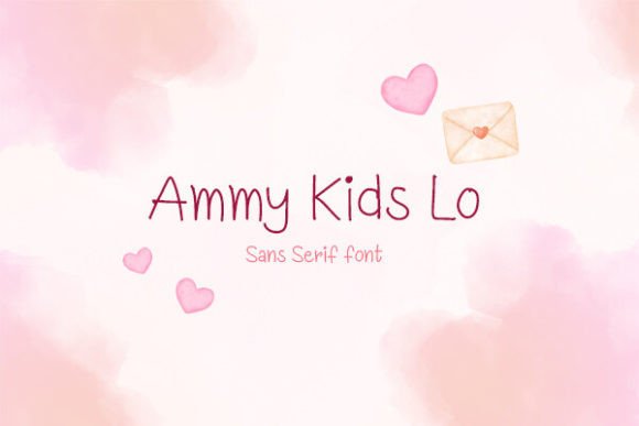 Ammy Kids Lo: A Playful Sans Serif for Creative Projects
