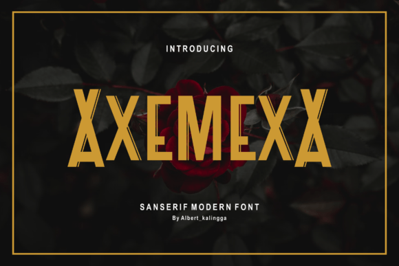 Axemexa: The Modern Sans Serif Font for Editorial Design
