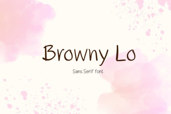 Browny Lo: A Playful Font for Brand Identity