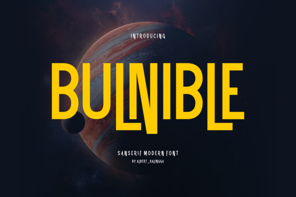Bulnible: The Modern Sans Serif Typeface for Marketers