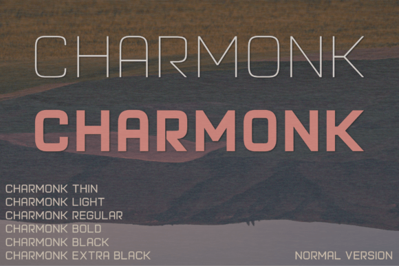 Charmonk Typeface for Modern Brand Design