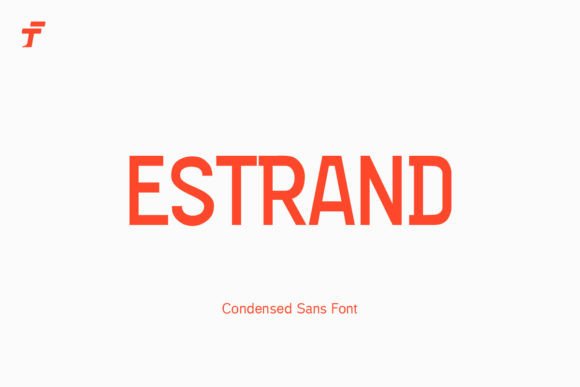 Estrand: A Condensed Typeface for Modern Web Design