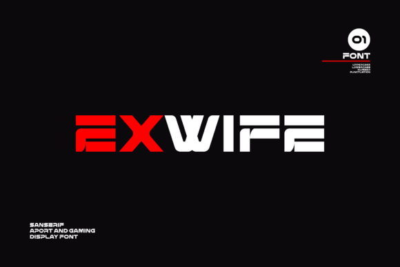 Exwife Typeface for Modern Web Design