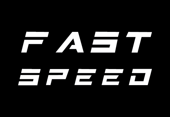 Fast Speed Font for Modern Maker Branding