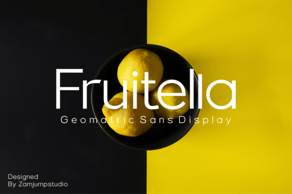 Fruitella Typeface: Clarity for Modern Campaigns