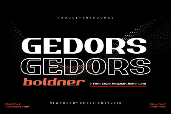 Gedors Boldner Typeface Review for Brand Design
