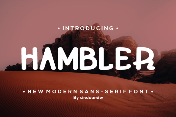 Hambler: The Bold Typeface for Modern Brands