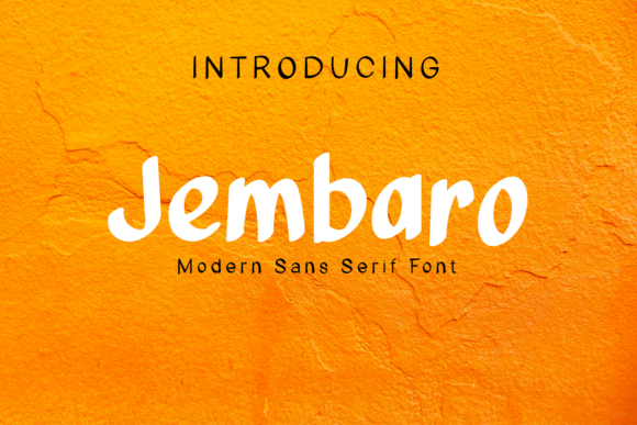 Jembaro Font Review: Modern Sans Serif for Branding