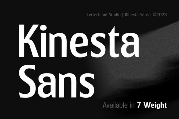 Kinesta Sans: The Variable Typeface for Modern Campaigns