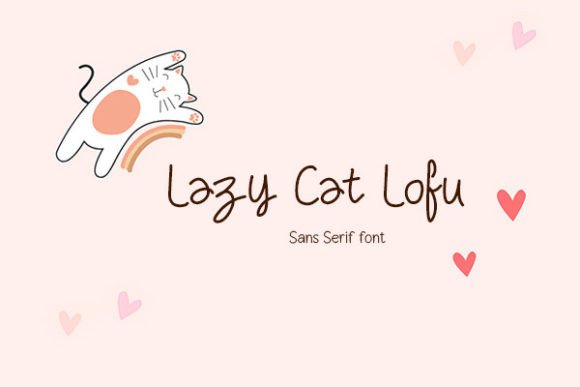 Lazy Cat Lofu: A Playful Typeface for Modern Editors