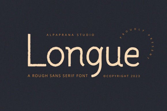 Longue Typeface for Modern Web Design