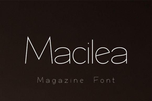 Macilea: The Modern Sans Serif Font for Crafters