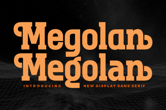 Megolan: The Modern Sans Serif Font for Crafters