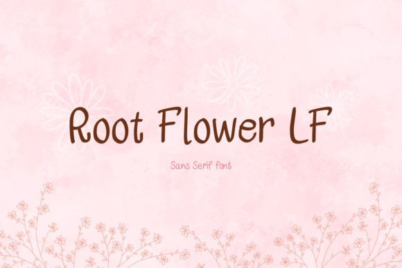 Root Flower Lf: A Modern Sans Serif Font for Web Design
