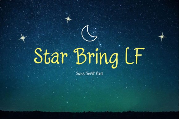 Star Bring Lf: The Modern Typeface for Clear Campaigns