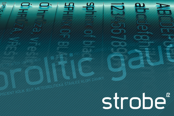 Strobe Font: A Modern Typeface for Clean Branding