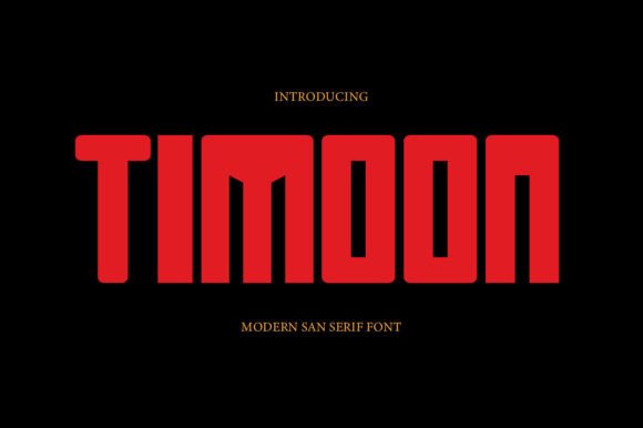 Timoon Font: Elevate Your Brand Identity