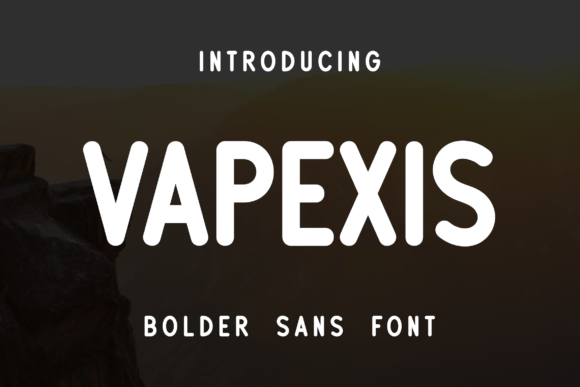 Vapexis Font for Modern Business Branding